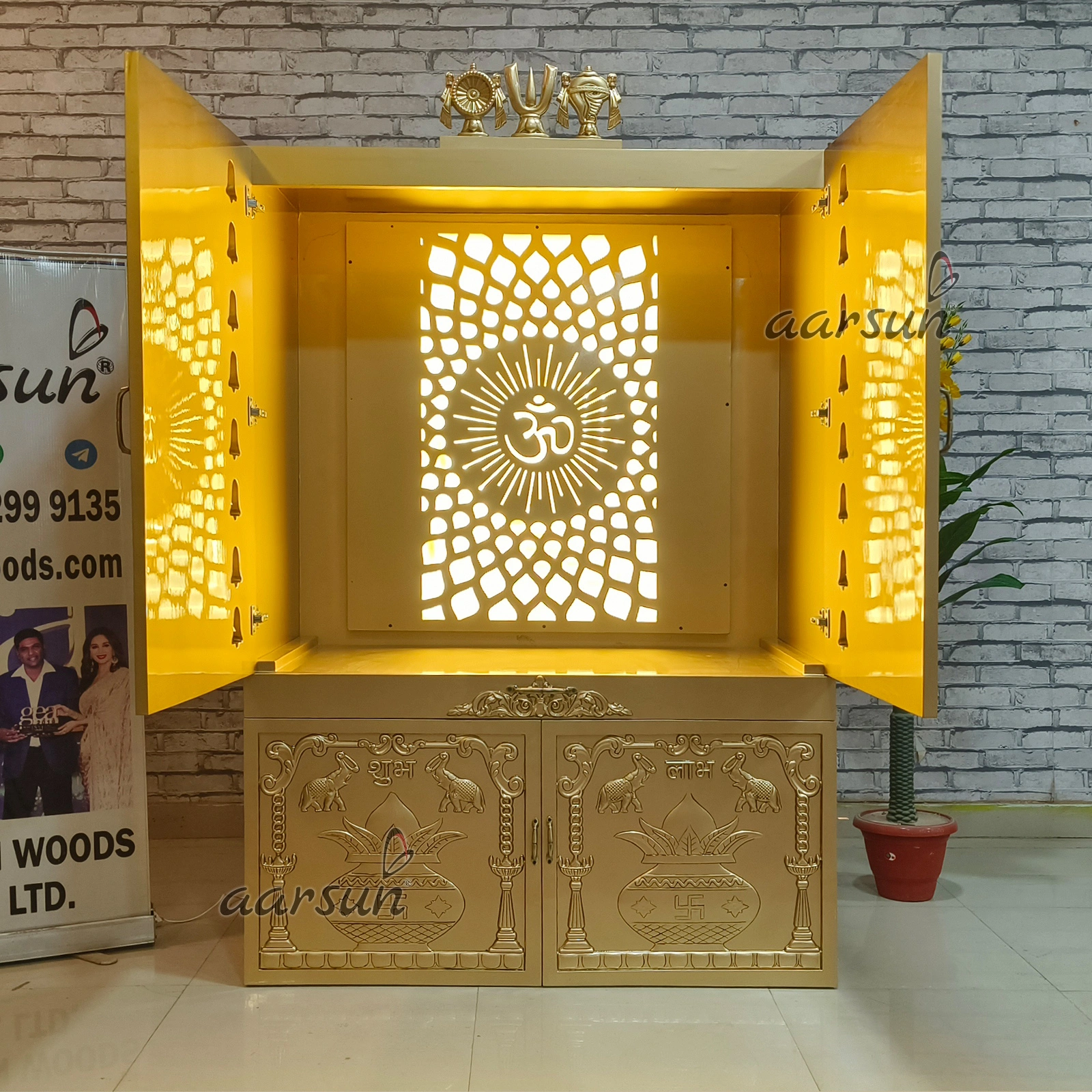 MODERN LED TEMPLE DESIGN