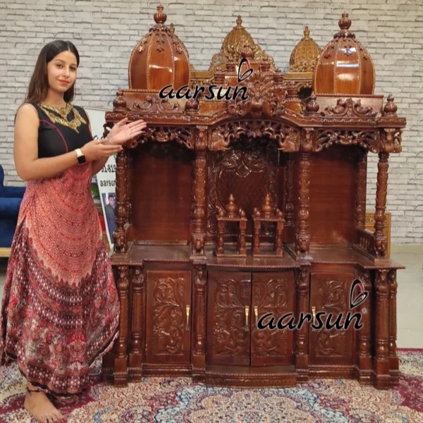 Wooden Hand Crafted Temple