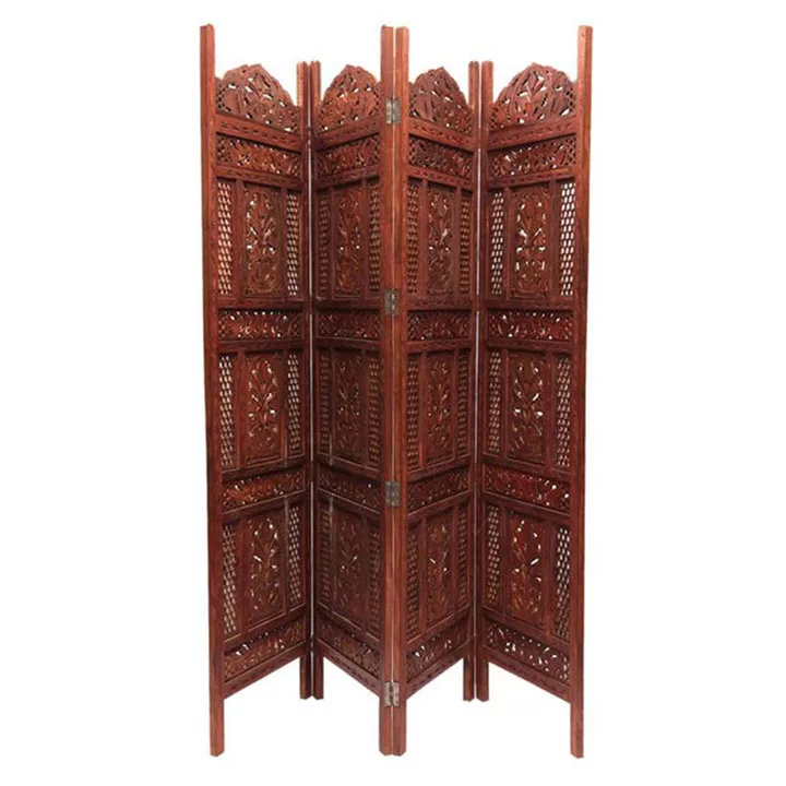 Image for Antique Wooden Partition Screen in Sheesham UH-PART-0132
