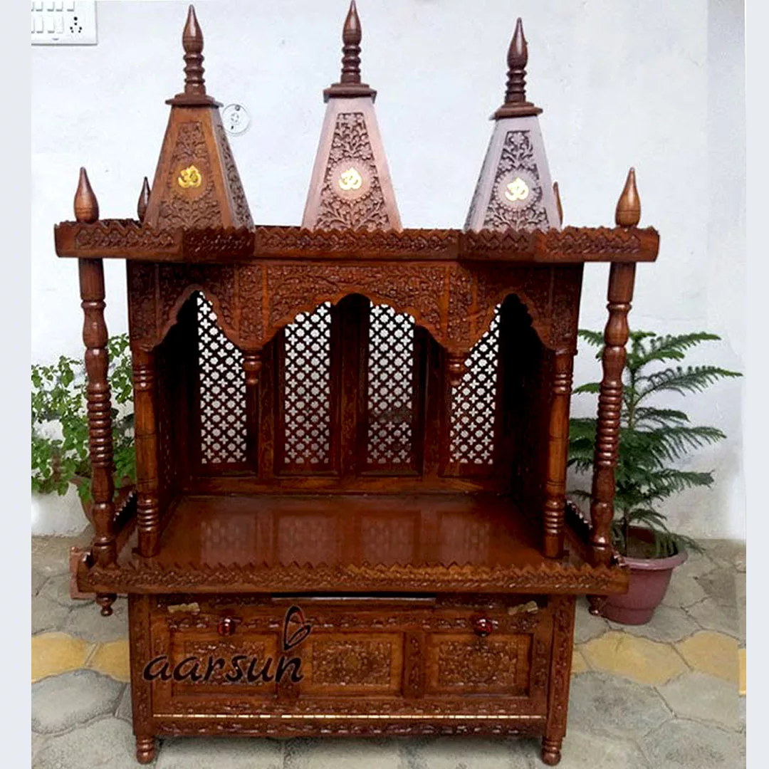 Handmade Pooja Mandir for Home