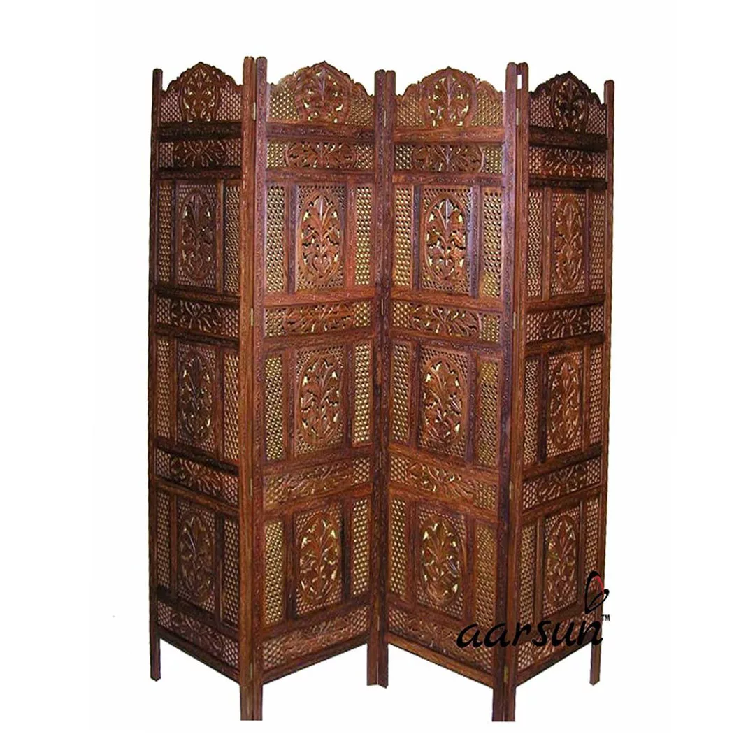 Sheesham Wood Room Divider Aarsun UH-PART-0048