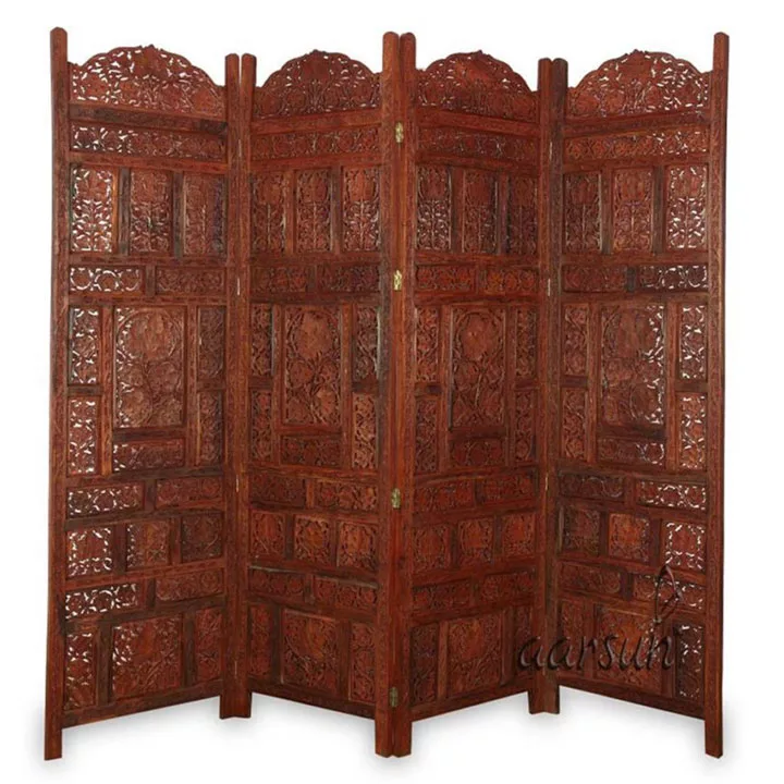 Image for Sheesham Wooden Room Divider UH-PART-0046