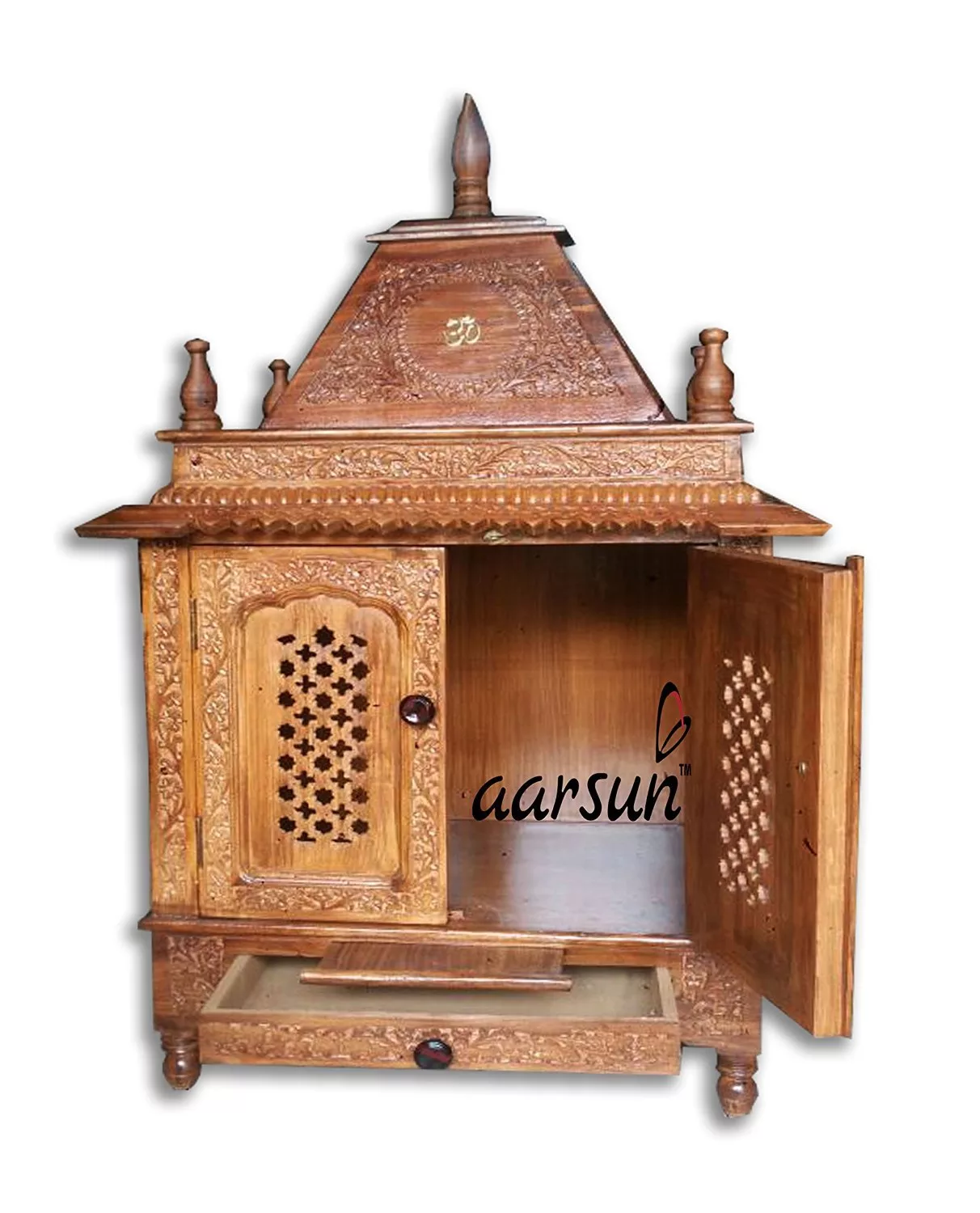 Sheesham Pooja Mandir MNDR-0040-3