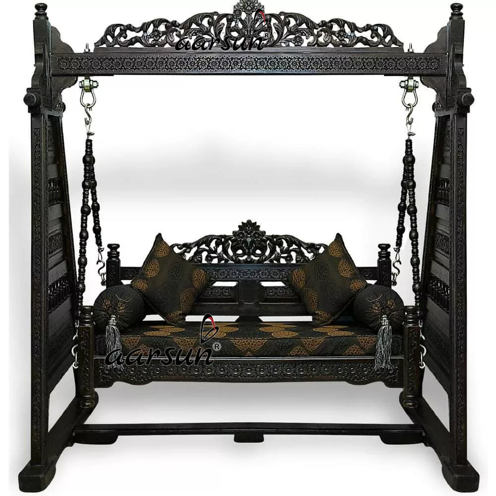 Classical Dark Finish Jhoola for Indoor