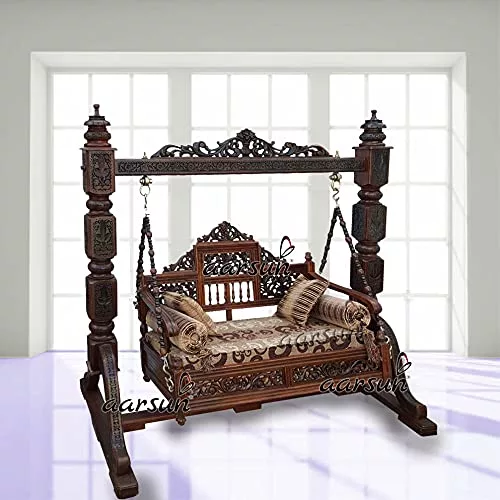 Wooden Indoor Jhoola Swing SWG-0011