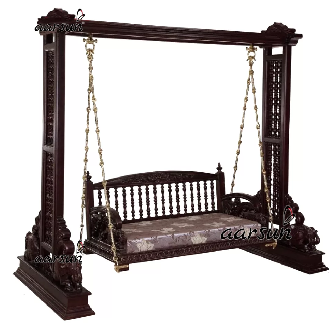 Handcrafted Indoor Wooden Swings