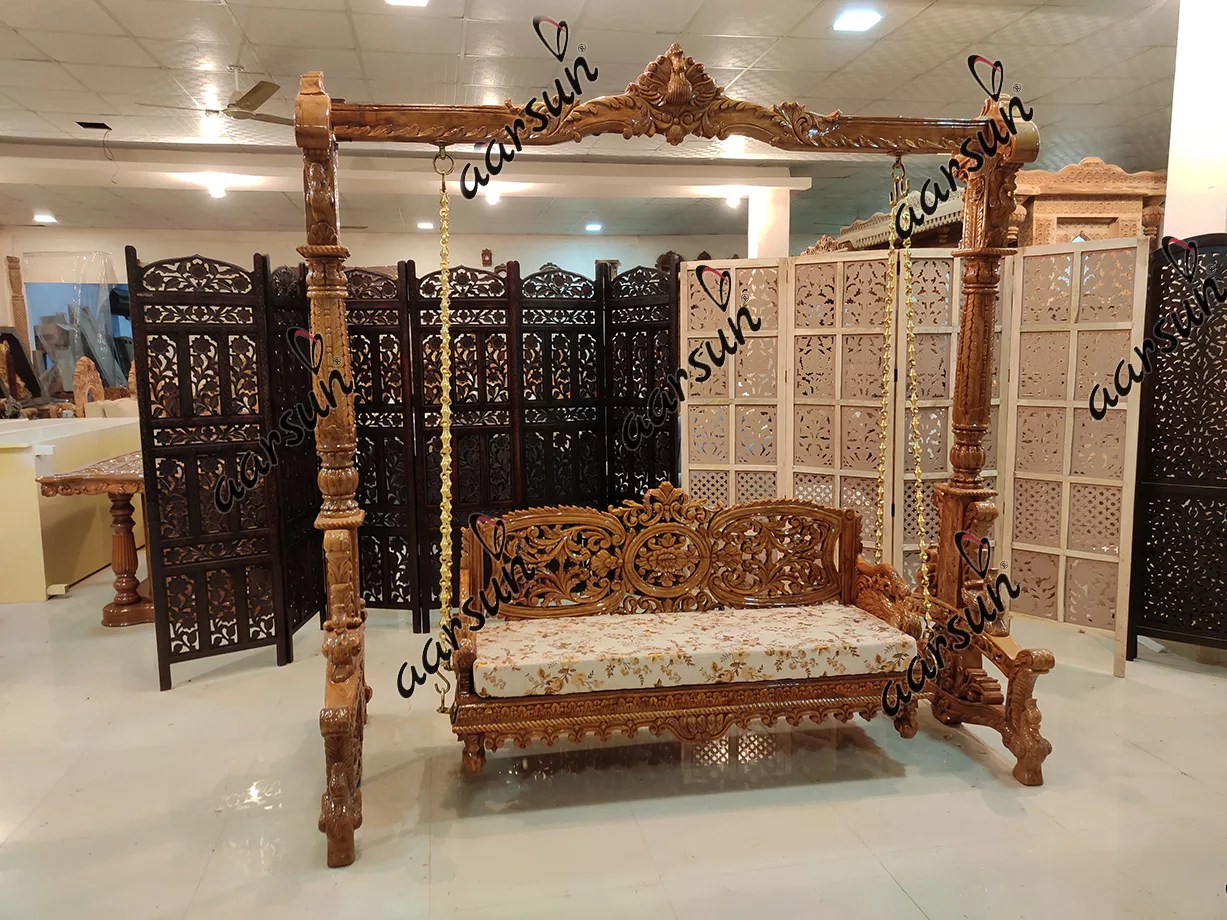 Aarsun Beautiful Wooden Swing