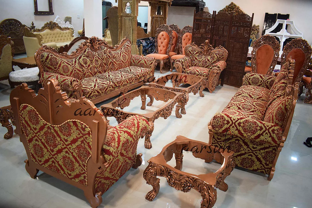 Copper finish Sofa Set UH-YT-107