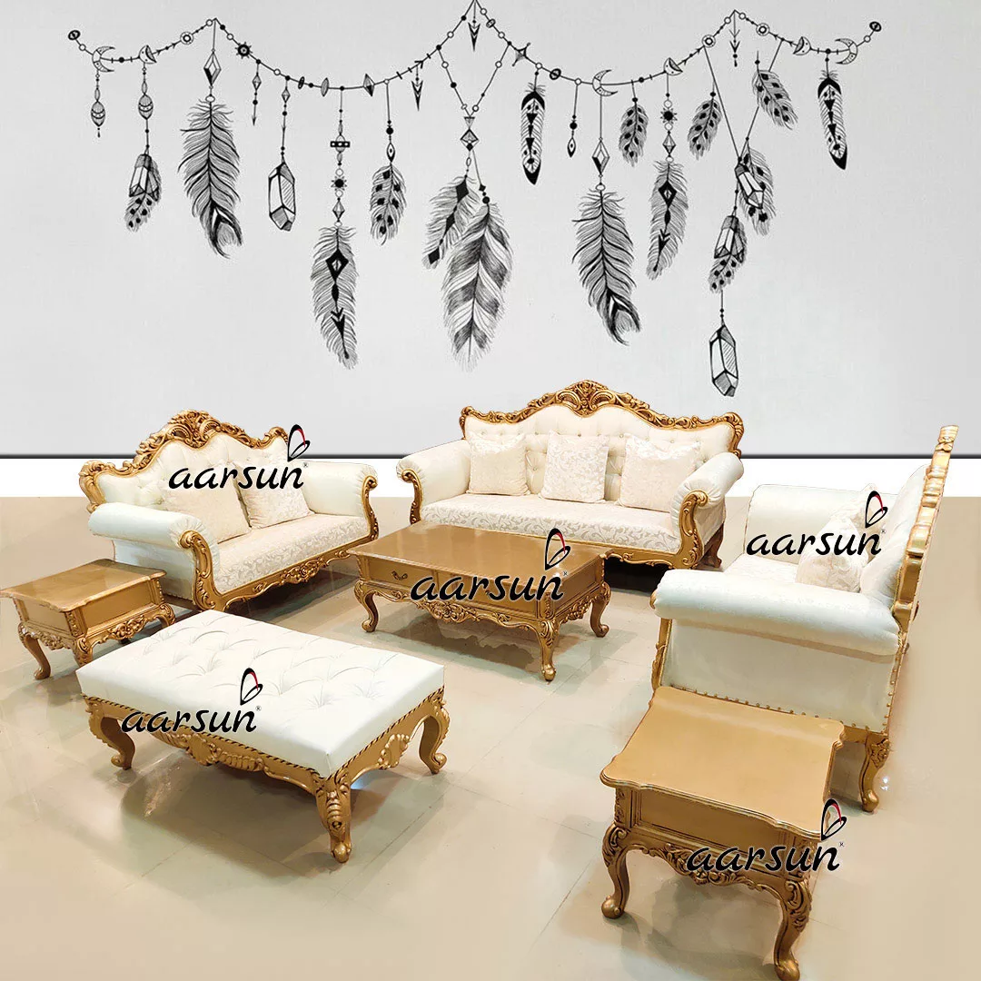 Designer Wooden Sofa Set for living room UH-YT-184