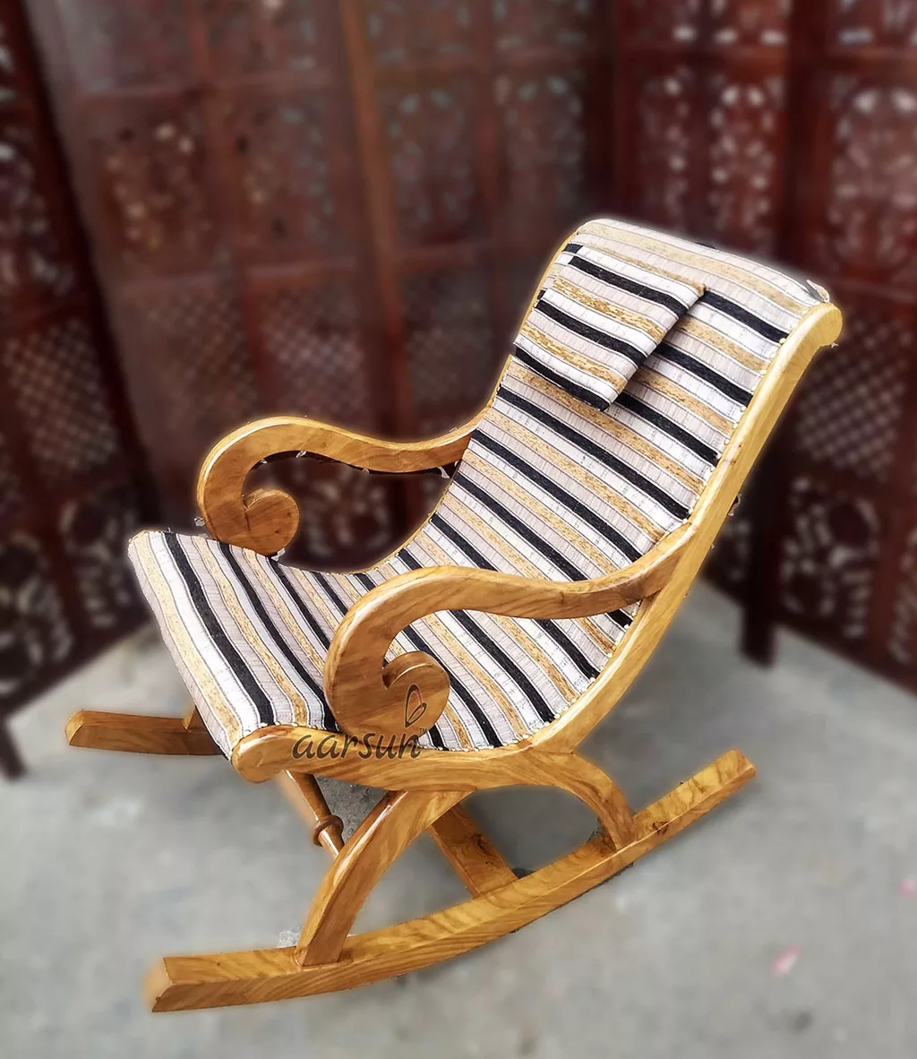 Aarsun Wooden Rocking Chair