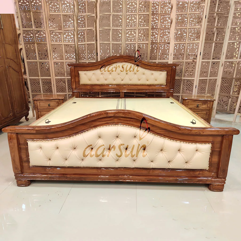 UH-YT-187 -Wooden-Bed