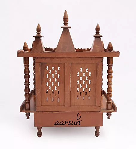Brass Work Temple for Home UH-MNDR-0174-4