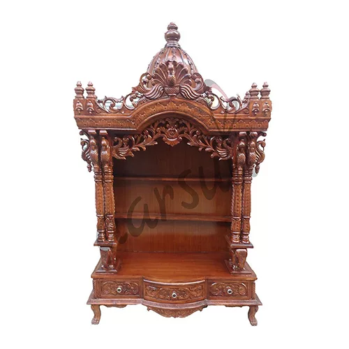 UH-MNDR-0007- designer wood mandir