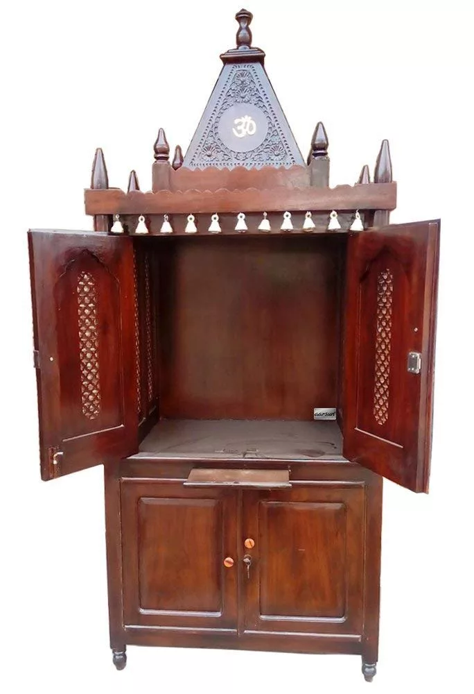 Sheesham Wood Mandir Prayer Unit UH-MNDR-0058-1