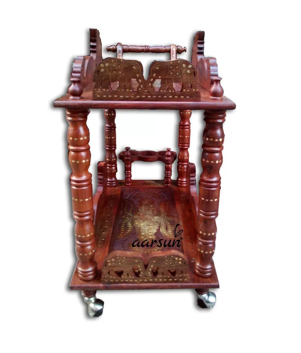 Wooden Bar Cart UH-SVS-0004-A