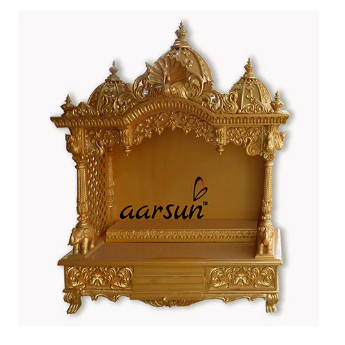 Wooden Mandir for Home - Office MNDR 0100
