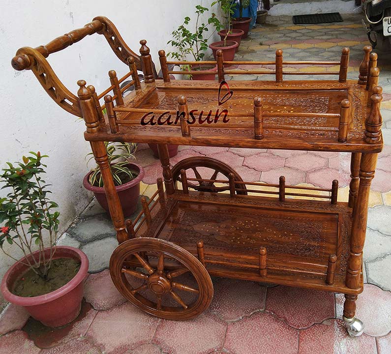 Popular design Serving trolley