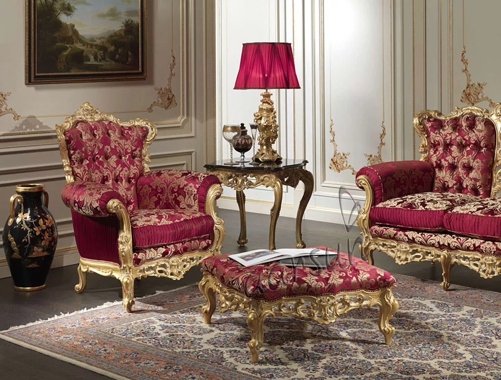 Antique Style Sofa set design UH-SF-0032-B