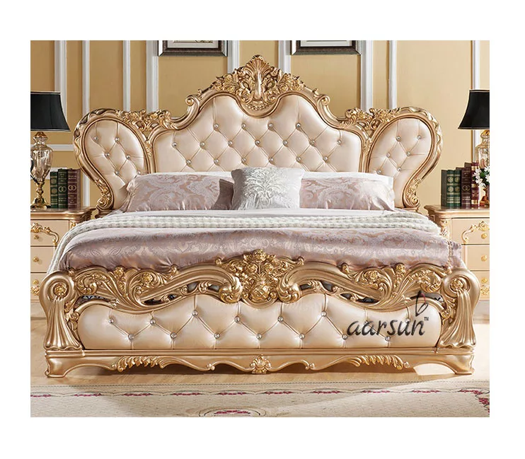 Antique Style Wooden Bed UH-BED-0001-A