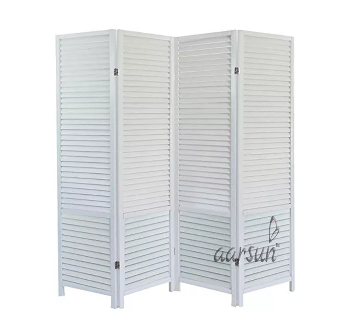 Beautiful White Room Divider Aarsun UH-RD-0062