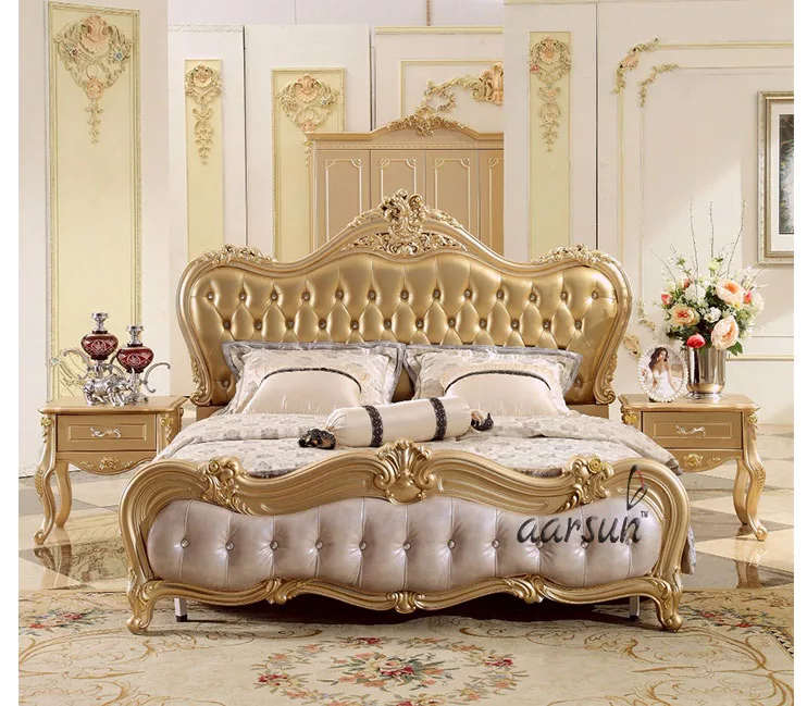 UH-BED-0011 Aarsun Designer Wooden Bed