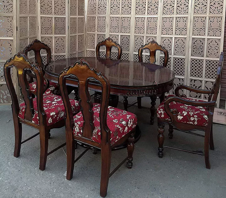 Dining Room Furniture with 6 Seater UH-DNG-0013-D