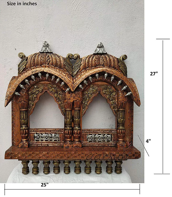Double Jharokha Frame UH-JH-0011-A