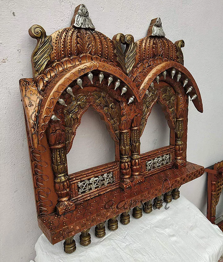 Double Jharokha Frame UH-JH-0011-B