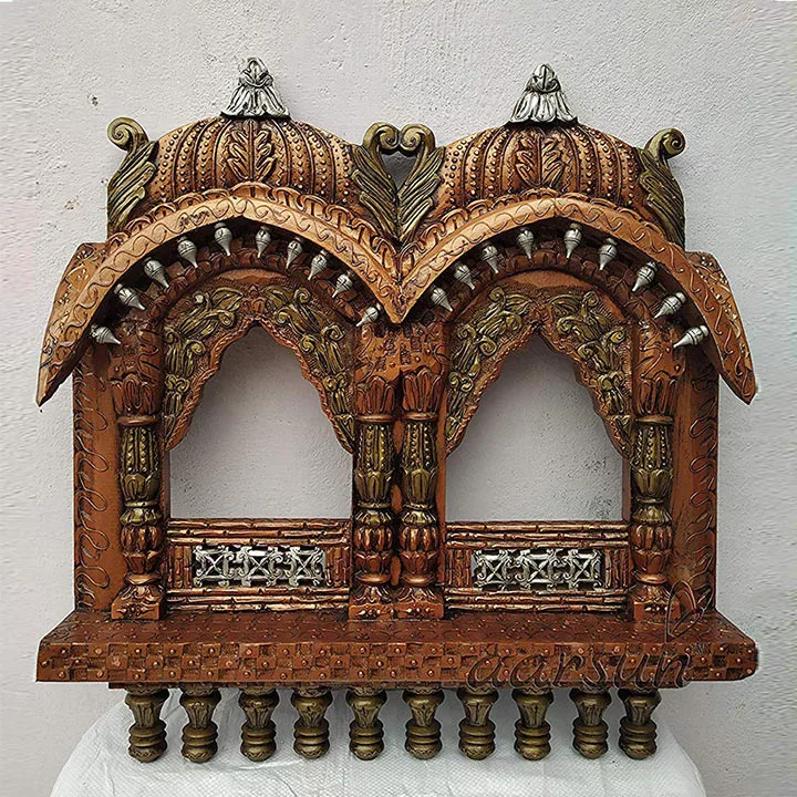 Double Jharokha Frame Aarsun
