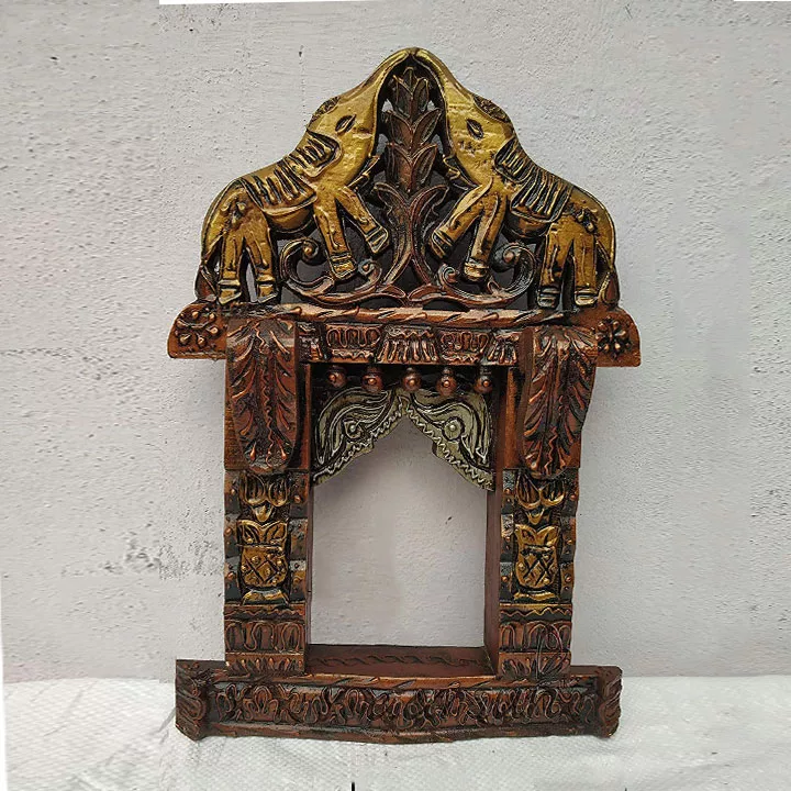 Elephant Carving Jharokha Aarsun UH-JH-0008