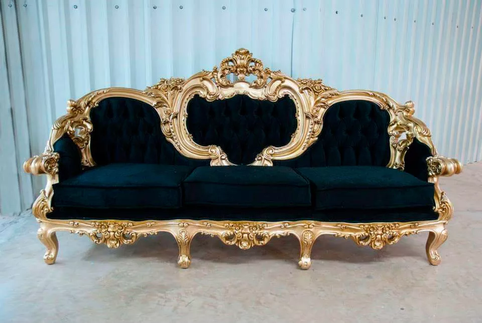 FurGos Wooden Sofa Set (3+2+1+1) UH-SF-0050-A