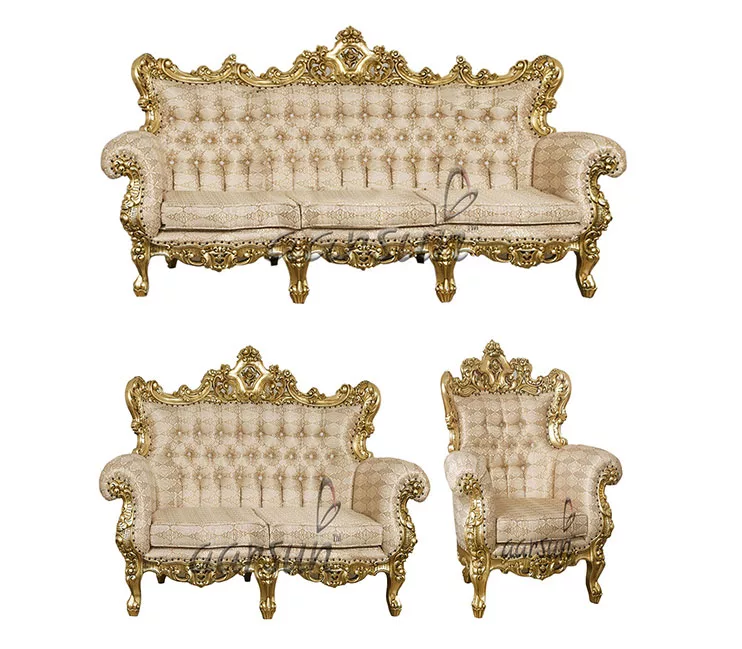 Wooden Antique sofa set UH-SF-0013 Aarsun