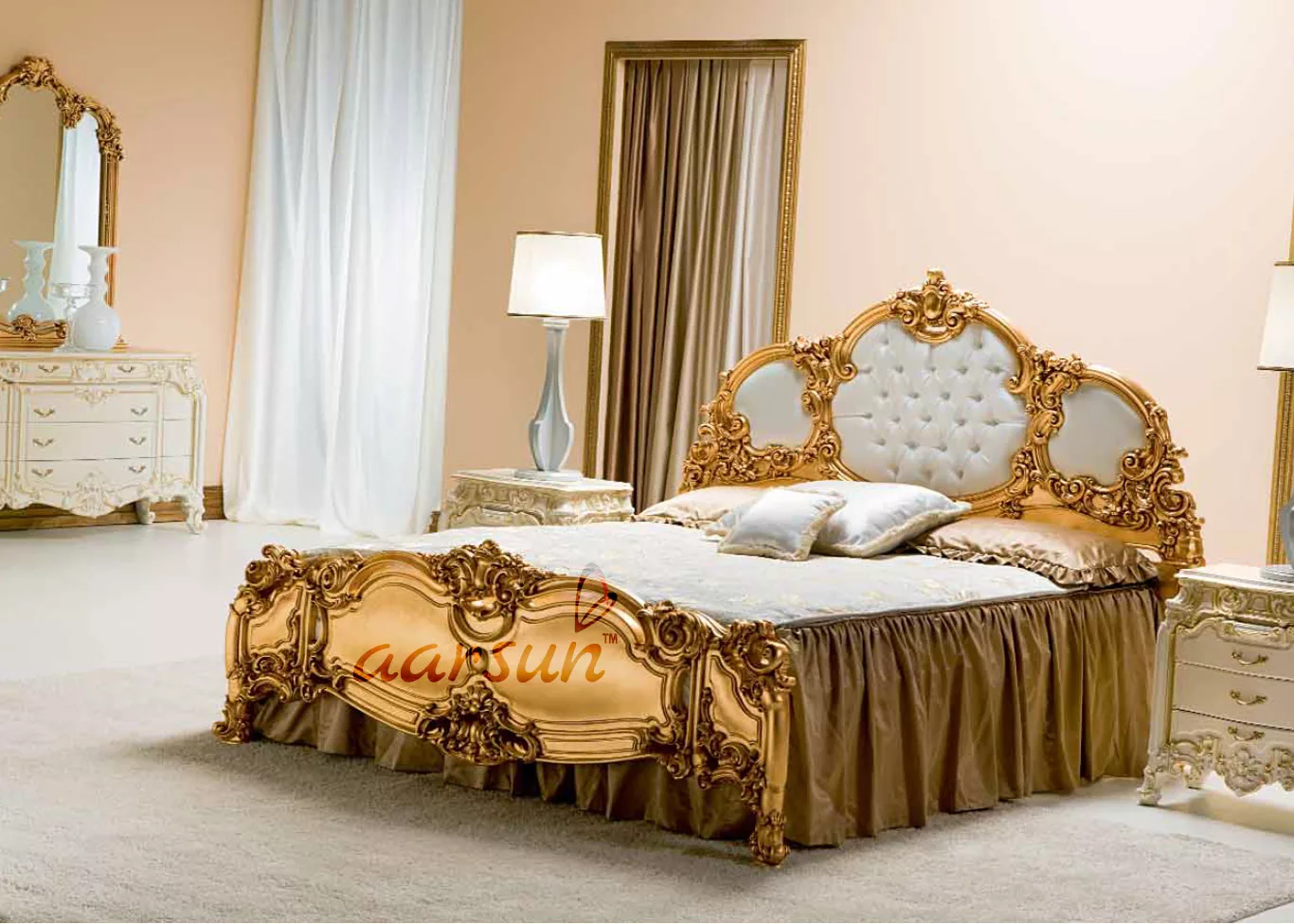 Luxury bedroom furniture by Aarsun