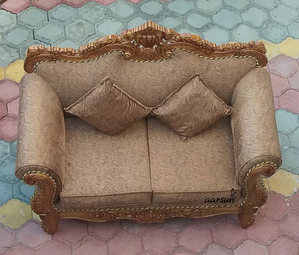Hand Carved Wooden Sofa Set UH-SF-0001-D