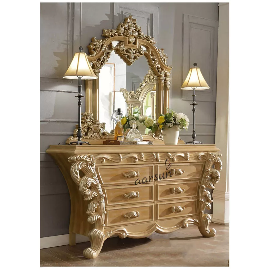 Aarsun Handcarved Dressing Table