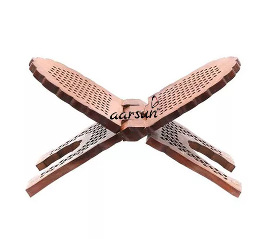 UH-RHS-0014 Wooden Rehal Holy Book Stand