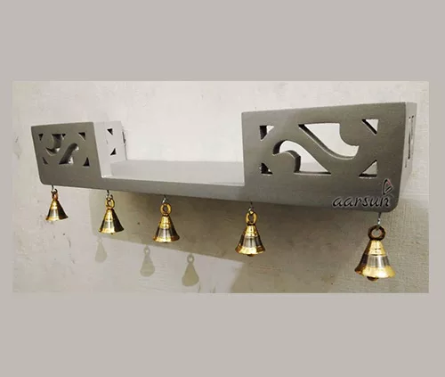 Handmade Wall Shelf in Sliver Color UH-SHLF-0005