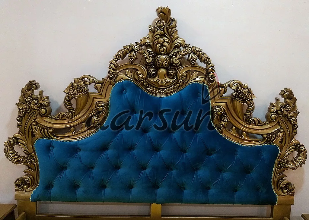 Handmade Wooden Bed with Storage – UH-BED-0016-E