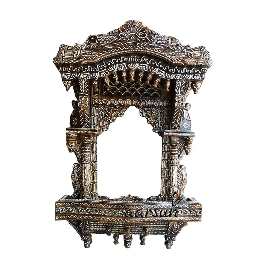 Handmade Wooden Jharokha Aarsun UH-JH-0004