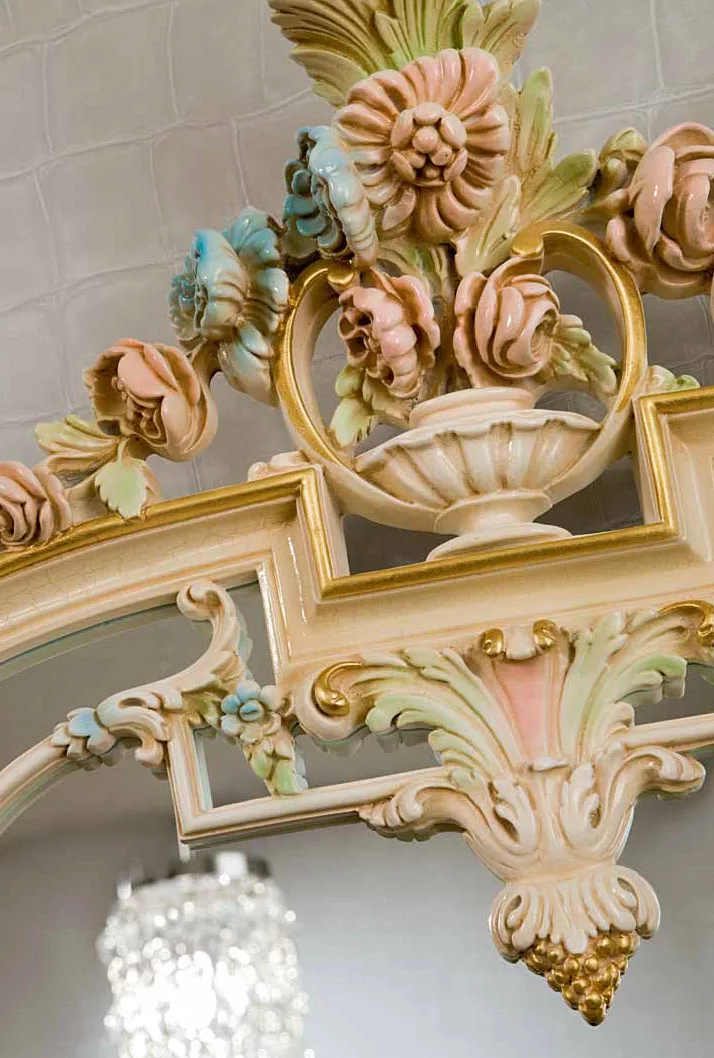 Off White Polish Dressing Table UH-DRSR-0004-A