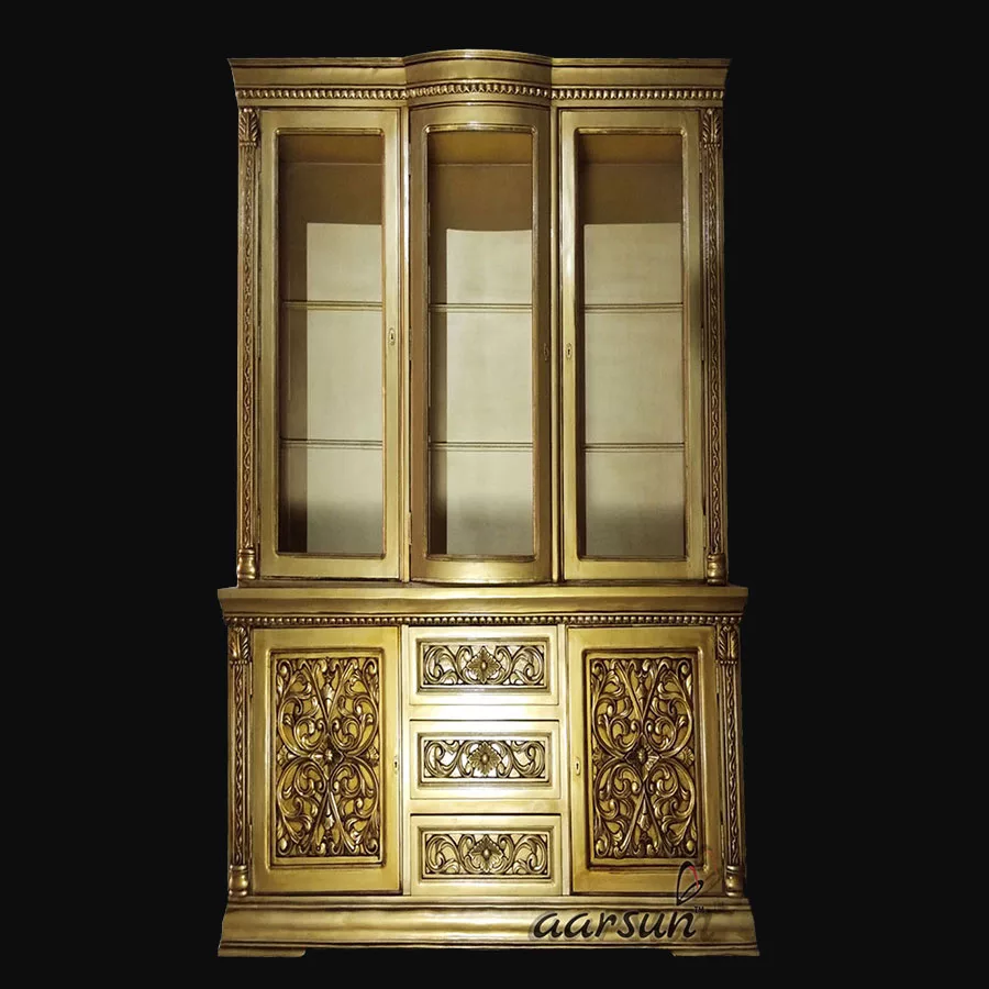 UH-SCB-0012 Wooden Crockery Cabinet Aarsun