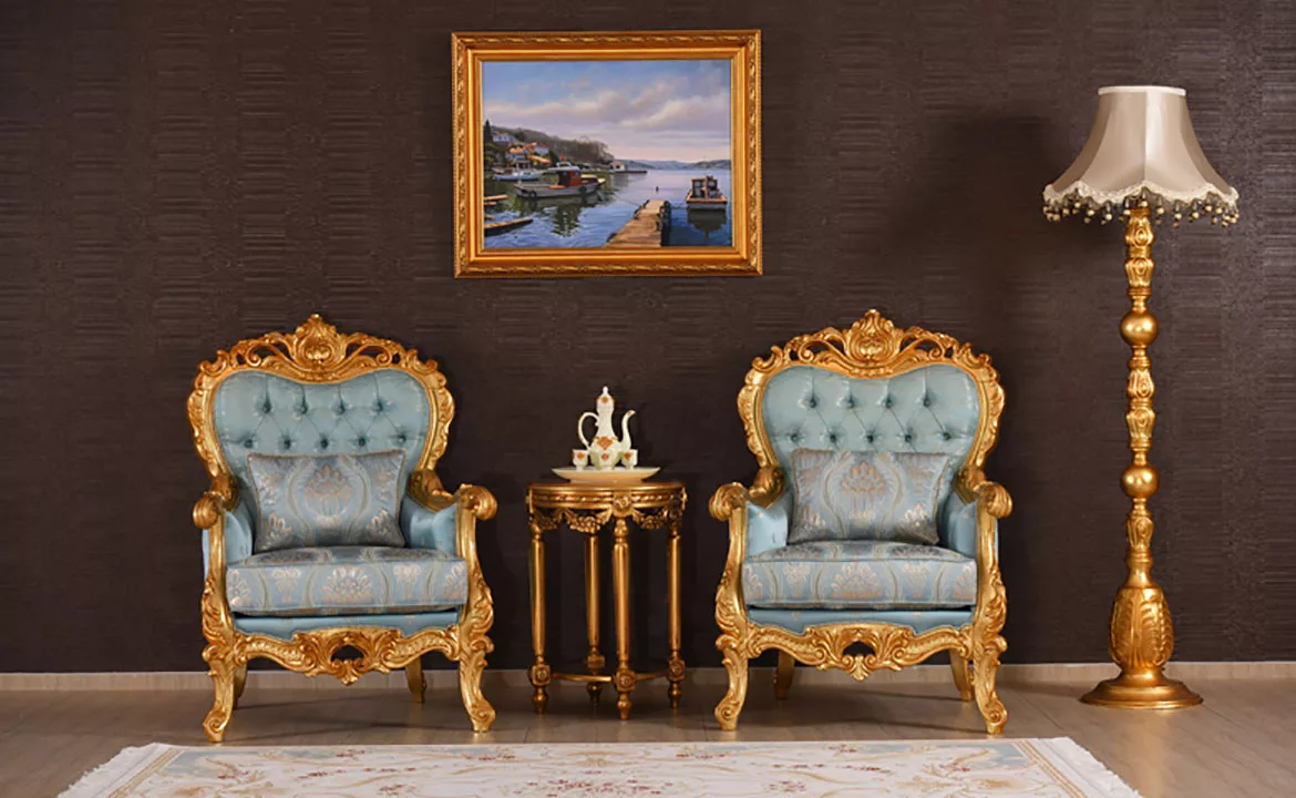 Royal Wooden Furniture Living and Dining Area UH-SF-0059-D