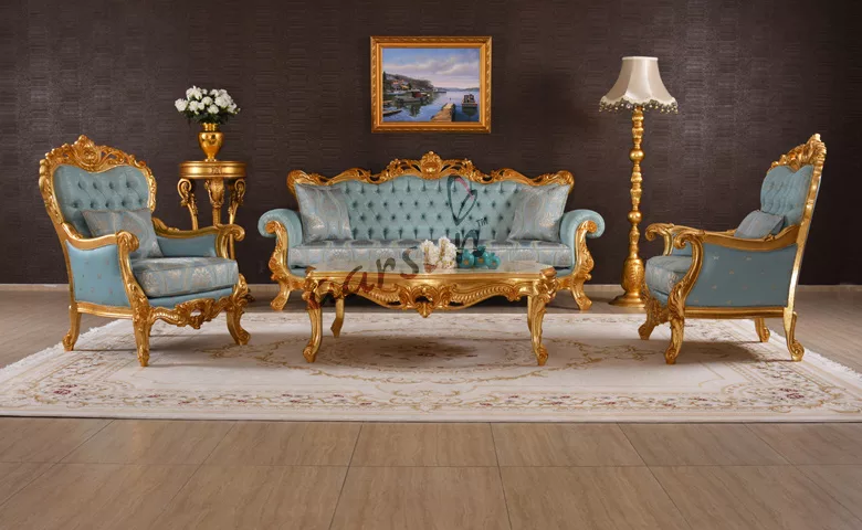 UH-SF-0059-Royal Wooden Furniture Set