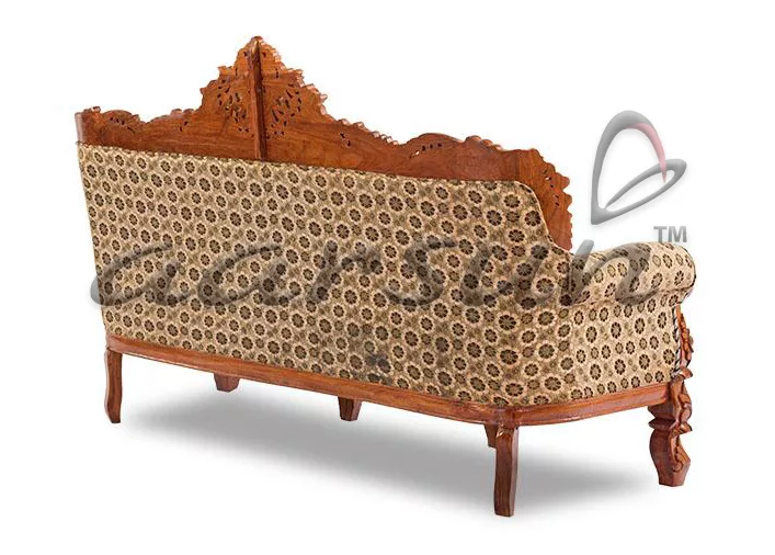 Teak Wood Dilwala Classic Sofa Set+Table UH-SF-0066-C