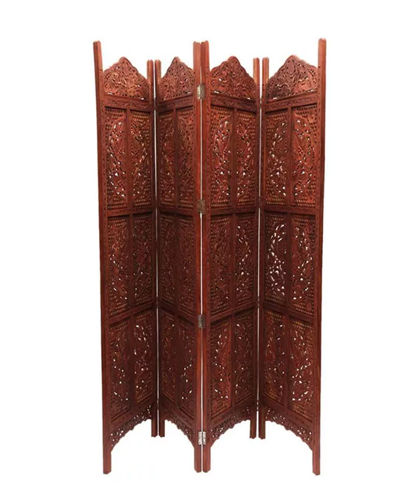 Traditional 4 Panel Partition Aarsun UH-PART-0054