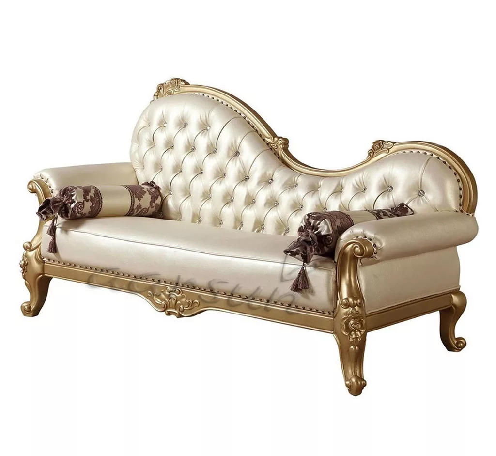 Traditional Sofa Set Antique gold finish UH-SF-0019-D