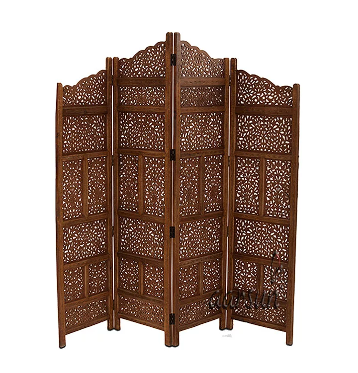 Traditional Wooden Partition Screen Aarsun UH-PART-0035