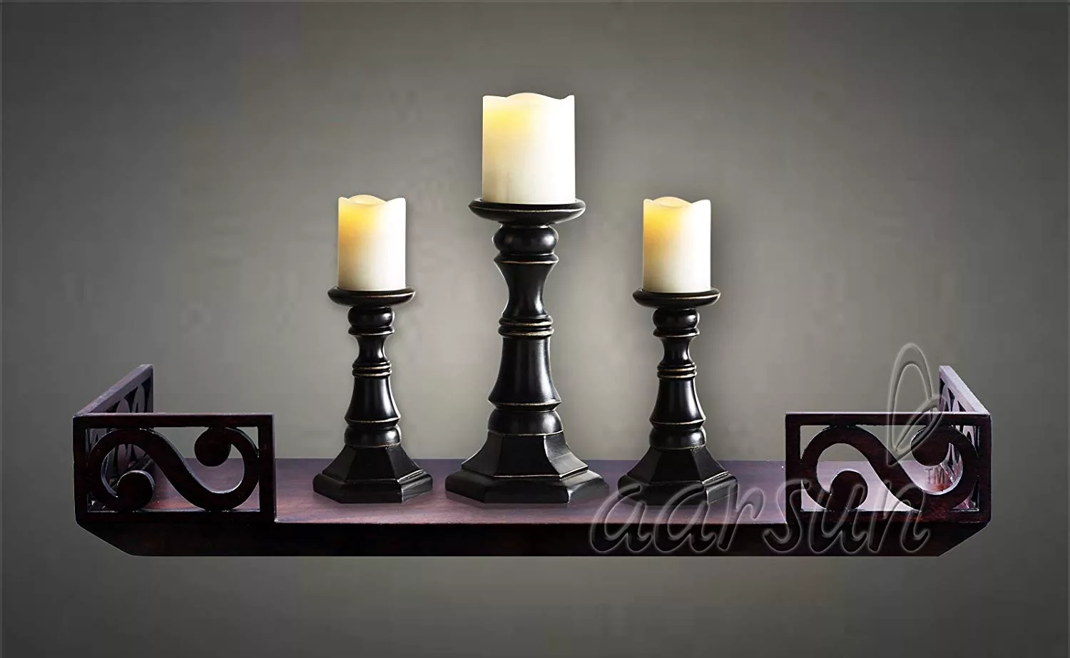 UH-SHLF-0006 Wooden Floating Shelf