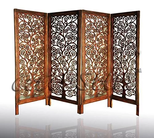 Wood Partition - Room Separator Divider In 4 feet UH-SRD-0001