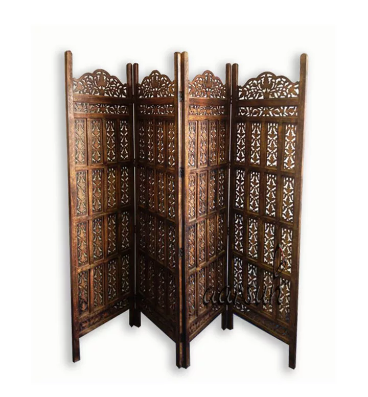 Wood Separator Wall Screen Aarsun UH-RD-0117